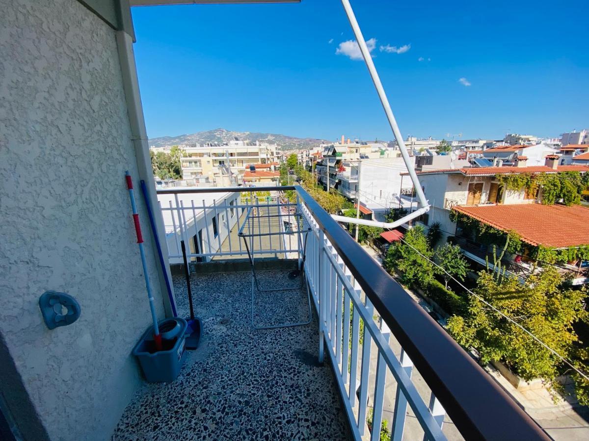 星空露台公寓：机场附近的宽敞三卧套房 Athens Exterior photo
