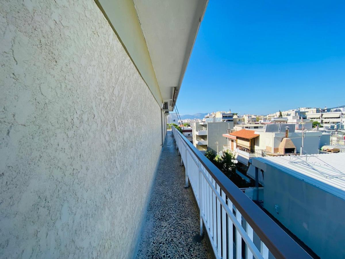 星空露台公寓：机场附近的宽敞三卧套房 Athens Exterior photo